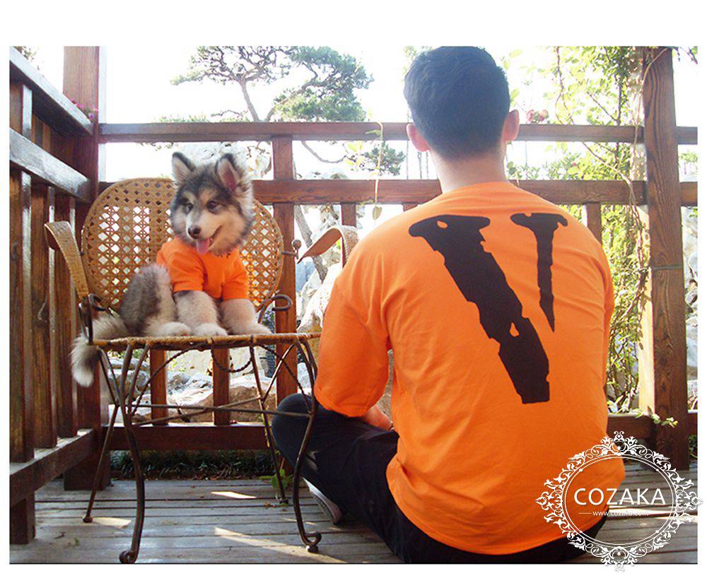 VLONE OFF-WHITE Tシャツ 犬用