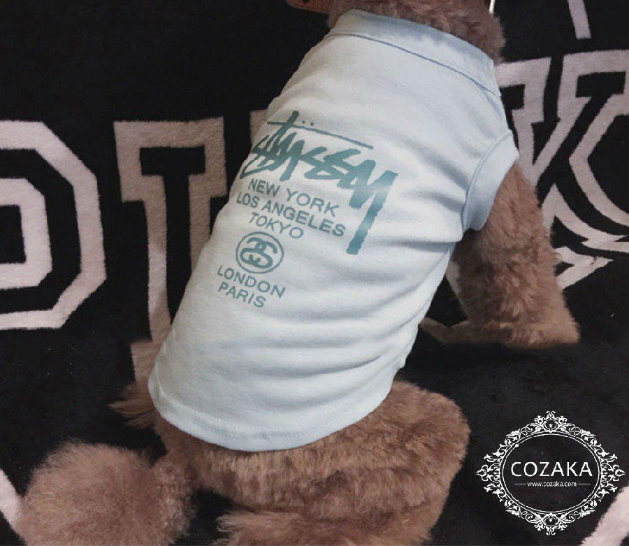 Stussy 小型犬用服 かわいい