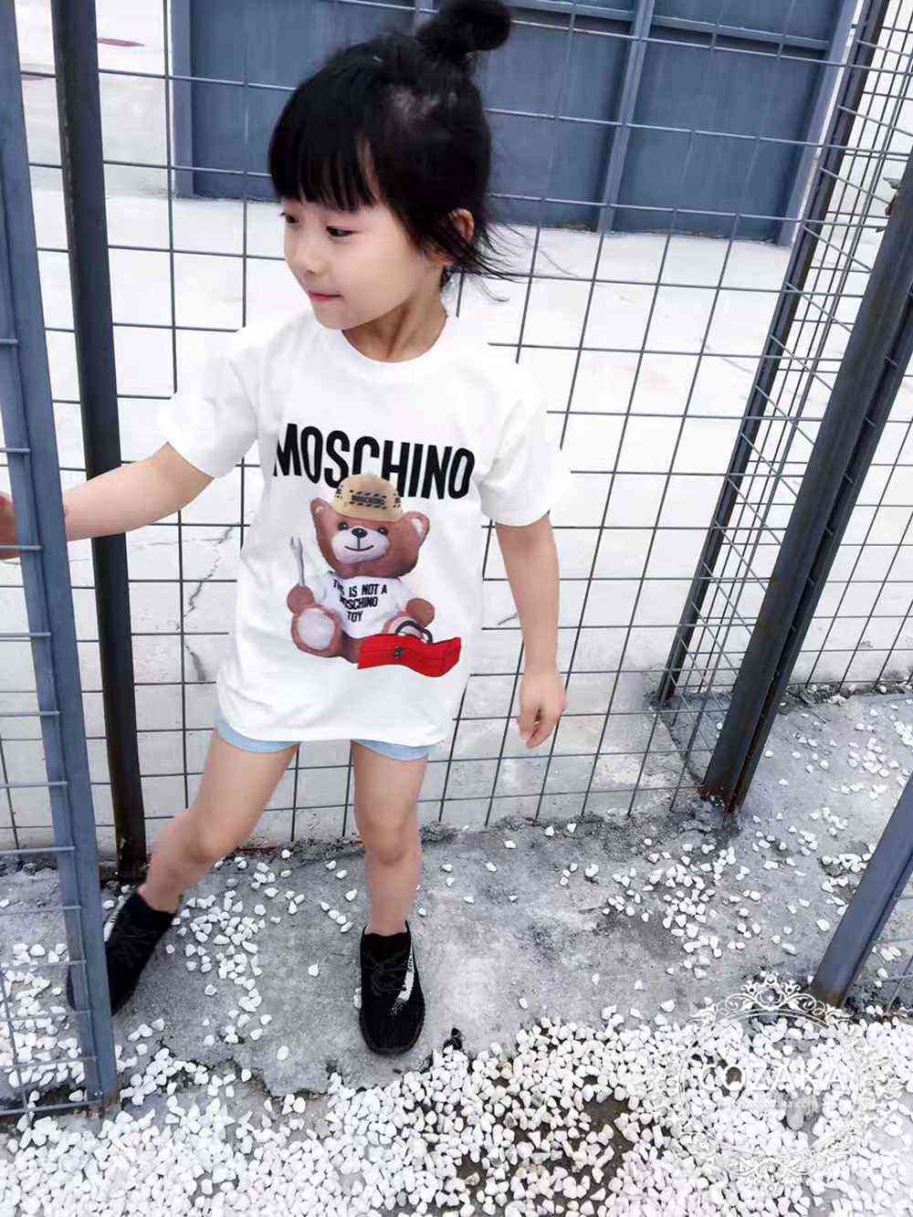 親子服 moschino tシャツ