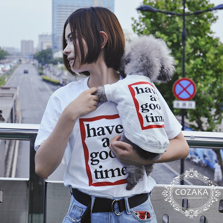 have a good time tシャツ 犬服