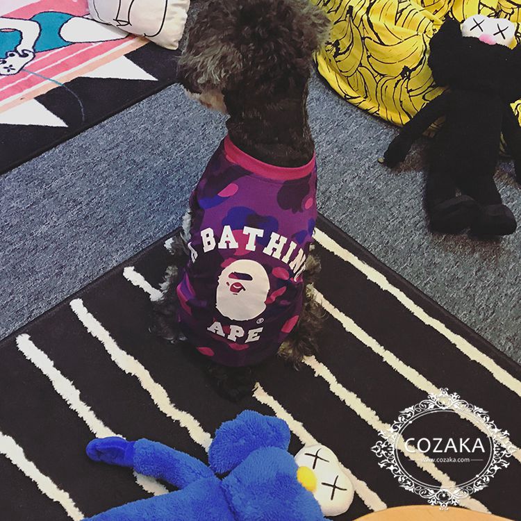 BAPE 小型犬服 おしゃれ