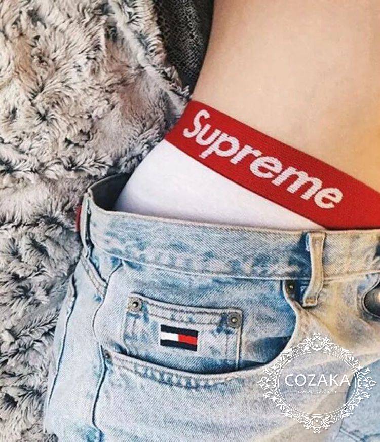 シュプリーム ショーツ レディース Supreme パンティー おしゃれ ブリーフ 短いインナーパンツ 通販