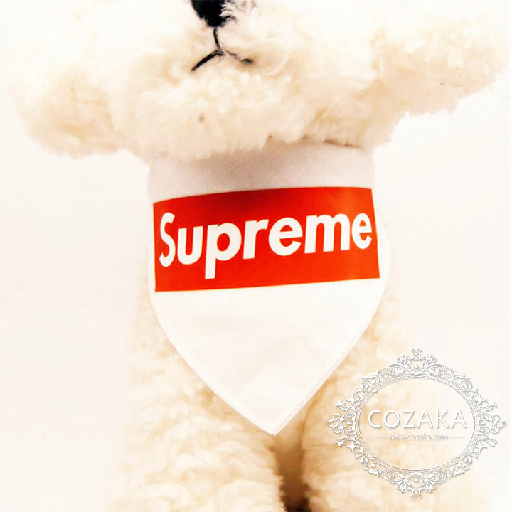 SUPREME 犬用バンダナ