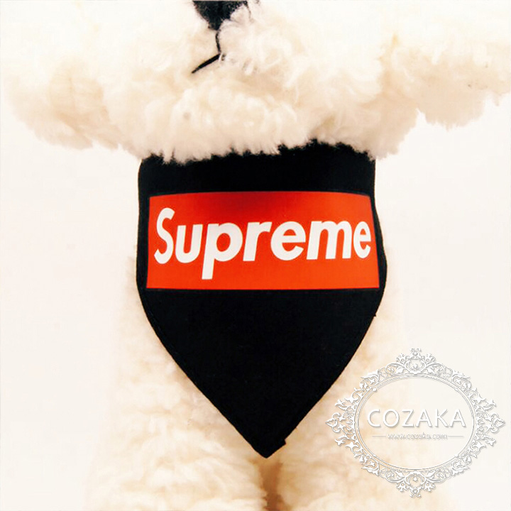 supreme 犬 スカーフ