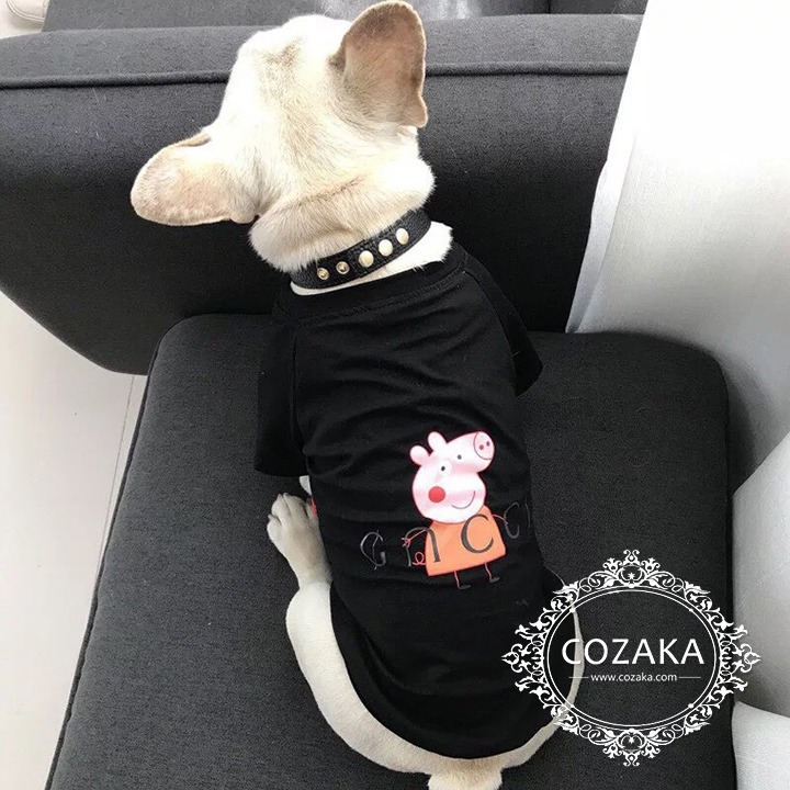 グッチ 犬用tシャツ パロディ