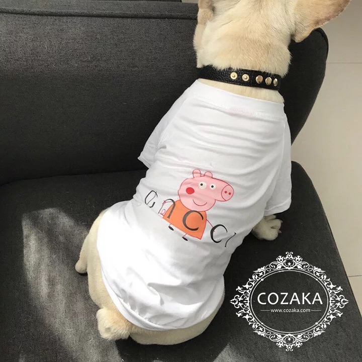 GUCCI 犬用tシャツ パロディ