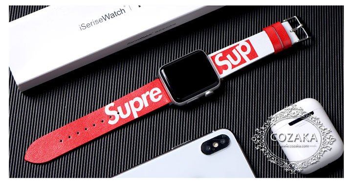 supreme applewatch 着せ替え