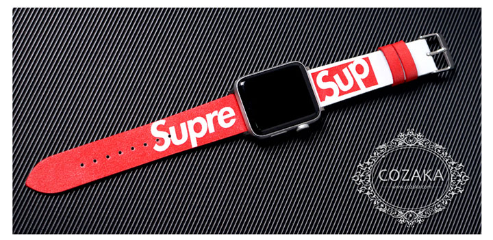 アップルウォッチ 着せ替えバンド supreme