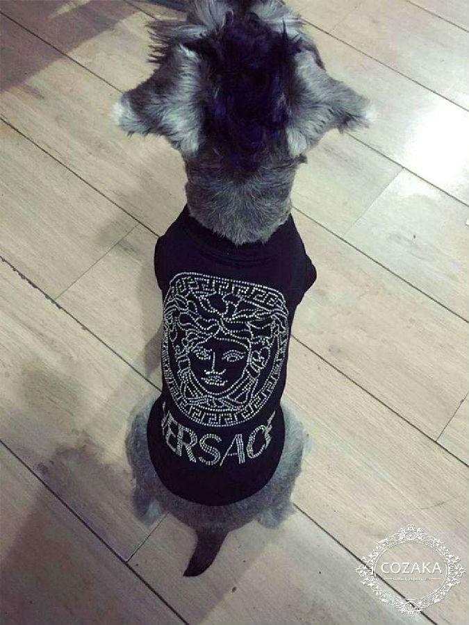 ヴェルサーチ メドゥーサTシャツ 犬服 