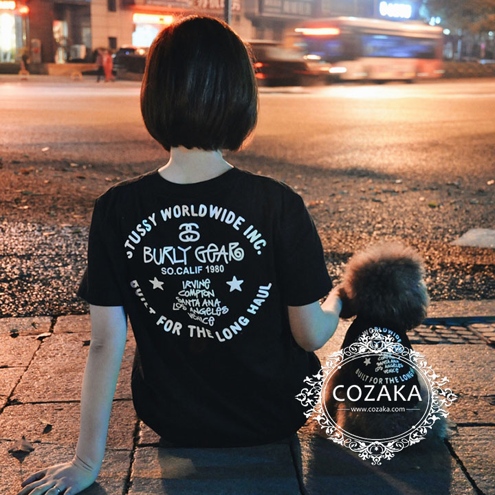 ステューシー 犬服 tシャツ