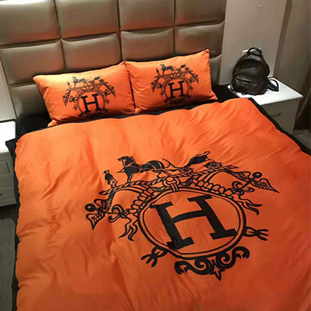 HERMES 布団カバーセット ダブル