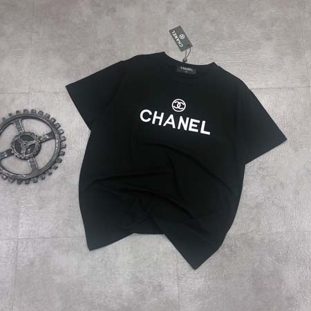 CHANEL 刺繍ロゴTシャツ 