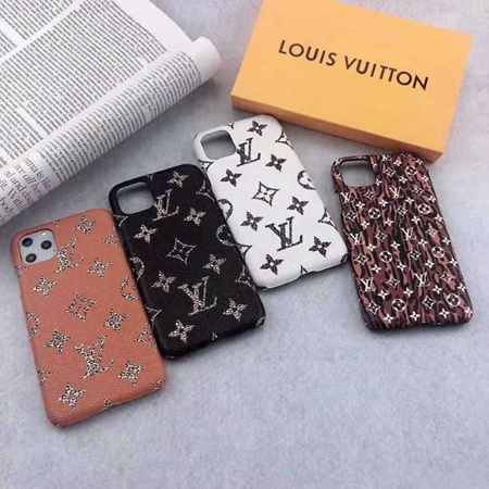 LV ヒョウ柄定番マークプリントスマホケース