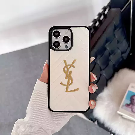 シンプル風 iphone 16 携帯ケース イヴサンローラン ysl