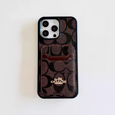 海外販売 iphone 15 pro ケース coach コーチ