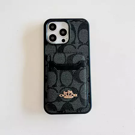 海外販売 iphone 15 pro ケース coach コーチ