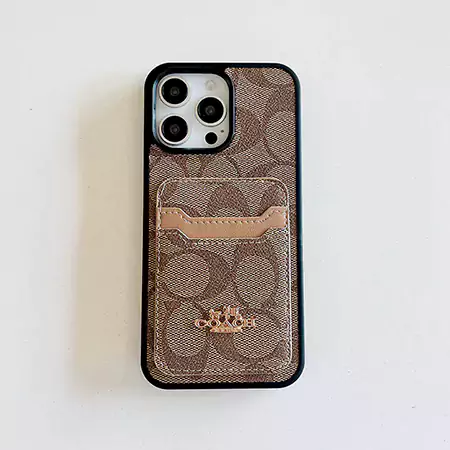 海外販売 iphone 15 pro ケース coach コーチ