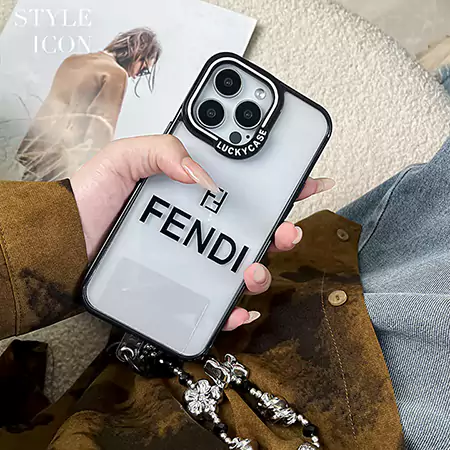 シンプル風 fendi アイフォン 16 プロ スマホケース