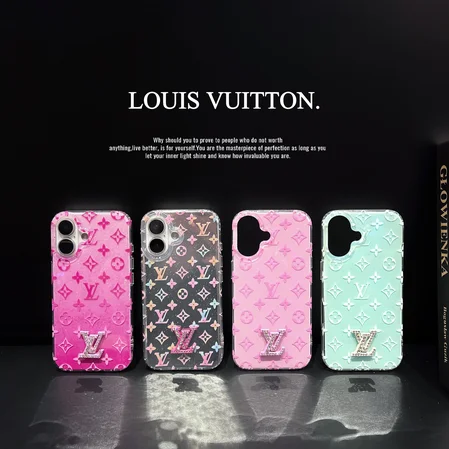 ルイヴィトン風 アイフォーン 16プラス デイジー