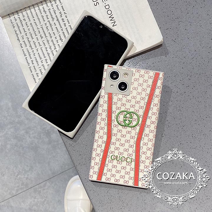 刺繍カバーGucci iphone13pro/13promax