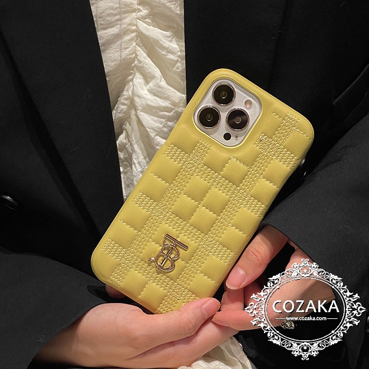 Burberry カバー iphone13/13promax 極シンプル