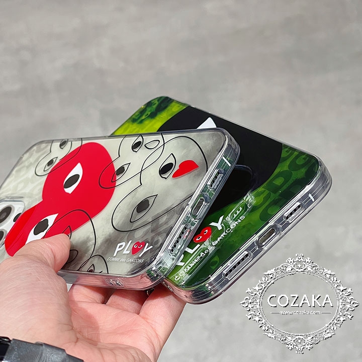 iphone13pro/13promax ケース ロゴ付き Comme des Garçons