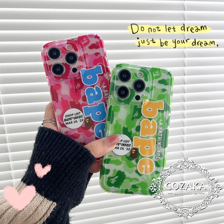  aape 迷彩デザイン iphone15 ultraカバー