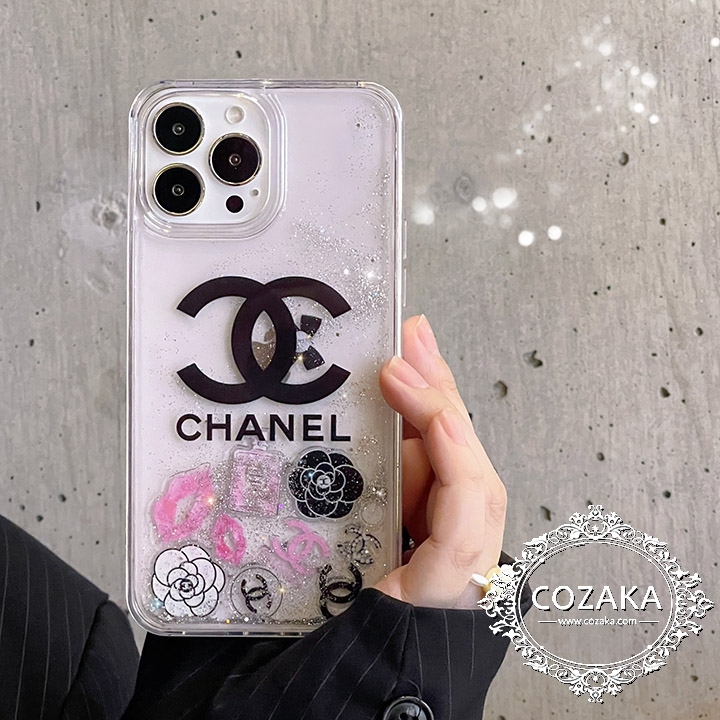 Chanel風 iphone 15 plusカバー