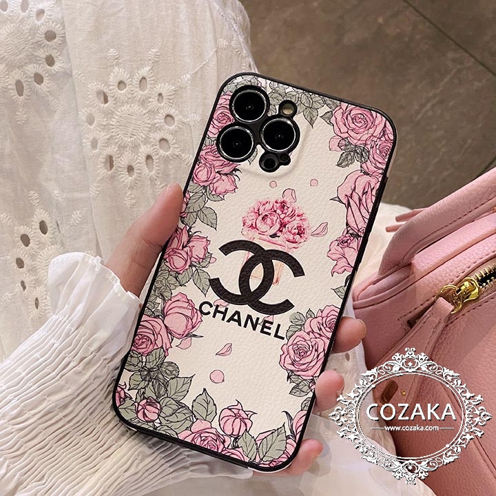 海外セレブ愛用chanel iphone15カバー ピンク