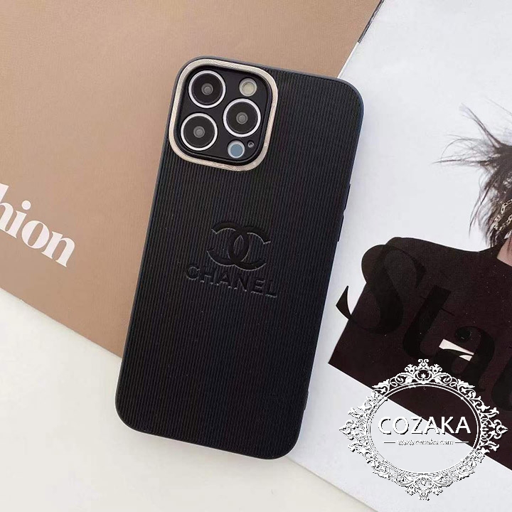 chanel iphone15スマホケースメタルリング