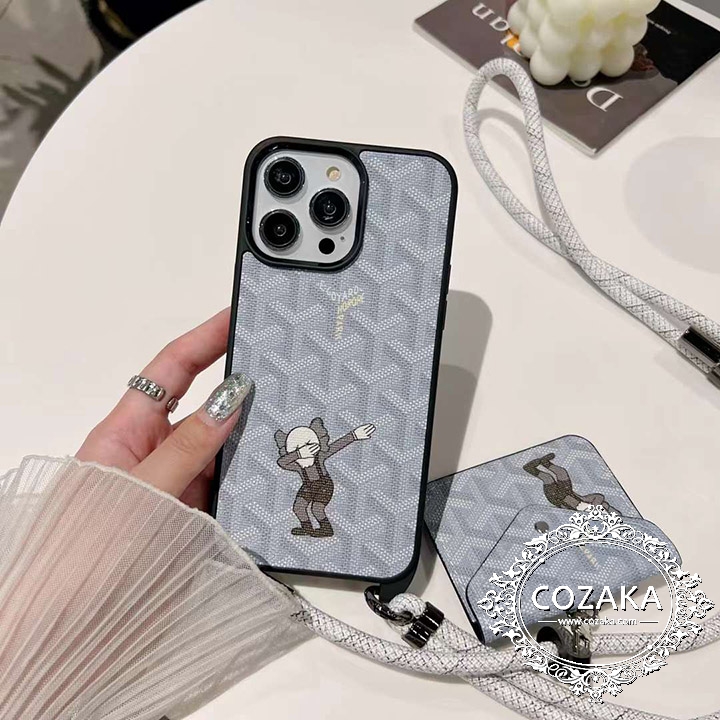 goyard iphone15携帯ケース 皮製