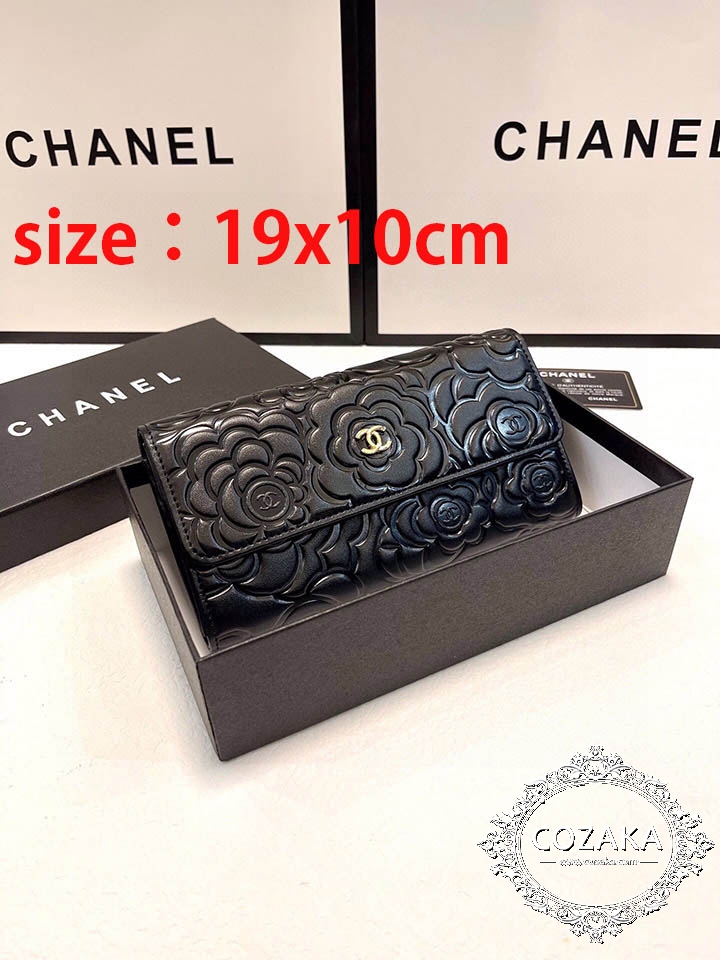 新発売 CHANEL ︎長財布