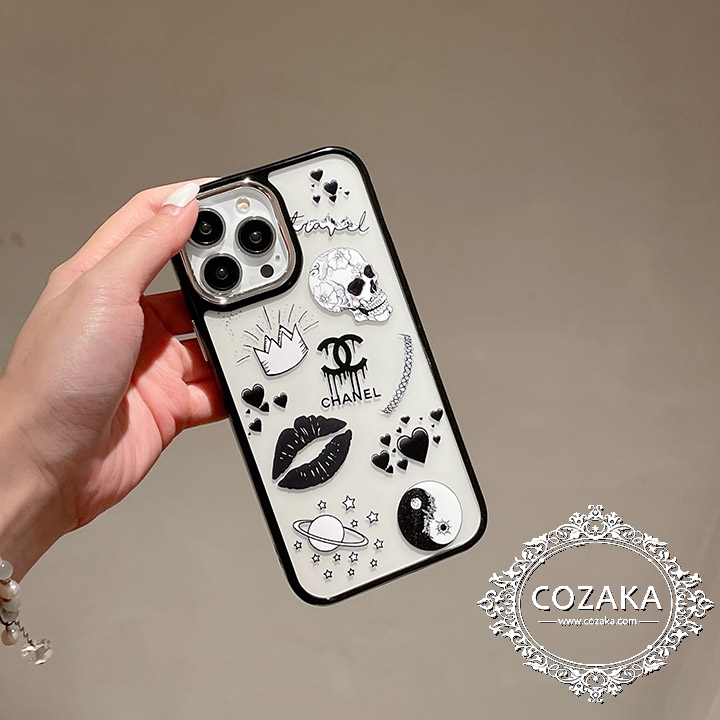 chanel iphone15ケース アクリル