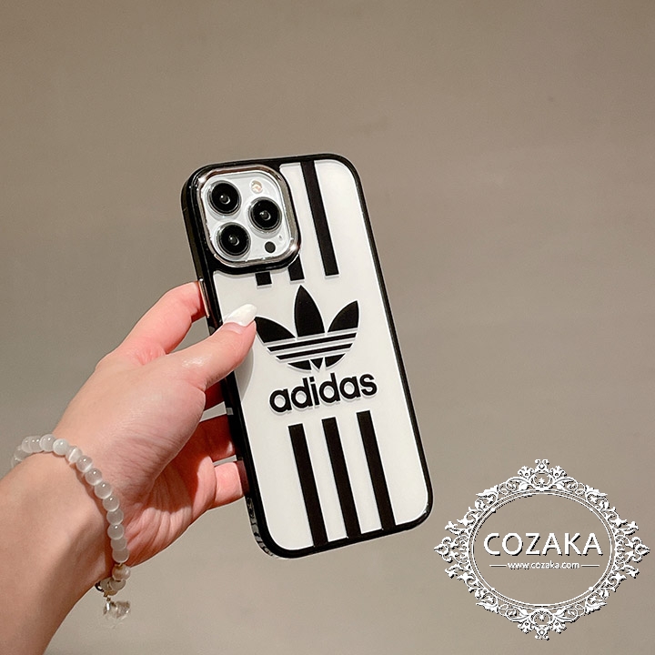 adidas iphone15 proクリアカバー