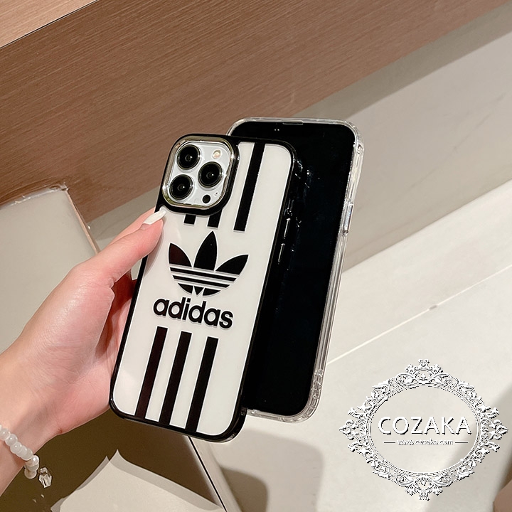 adidas iphone15 proクリアカバー