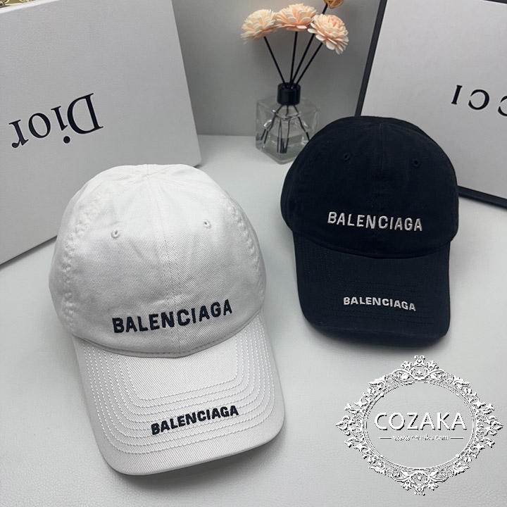 Balenciaga ベースボールキャップ ブランド 流行り