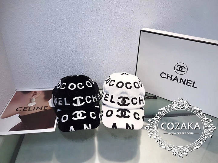 chanel ベースボールキャップ