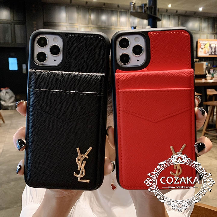 ysl iphone15 proカバー レザー製