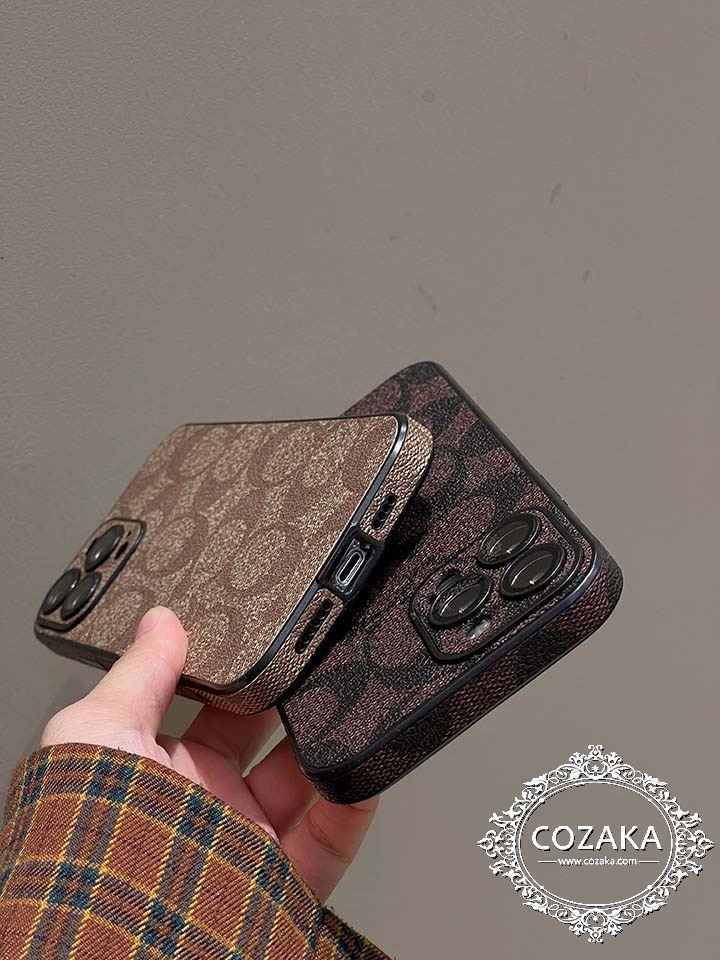 ブランド coach アイフォン 13 カバー