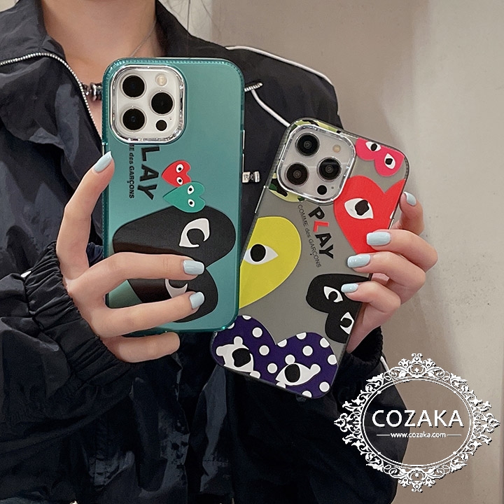 アイフォーン 15 プラス 携帯ケースcomme des garçons コムデギャルソン アクリル