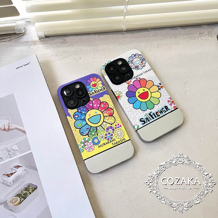 murakami sunflower iphone15スマホケース