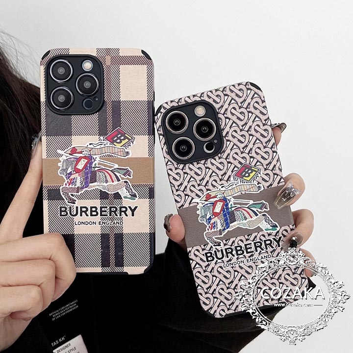 アイフォン 15 burberry バーバリー スマホケース シリコン