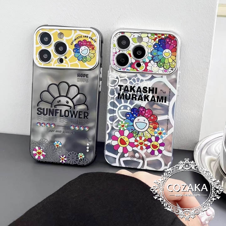 iphone 15 ケースmurakami sunflower カイカイキキ