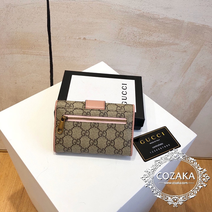 GUCCI 財布 ピンク