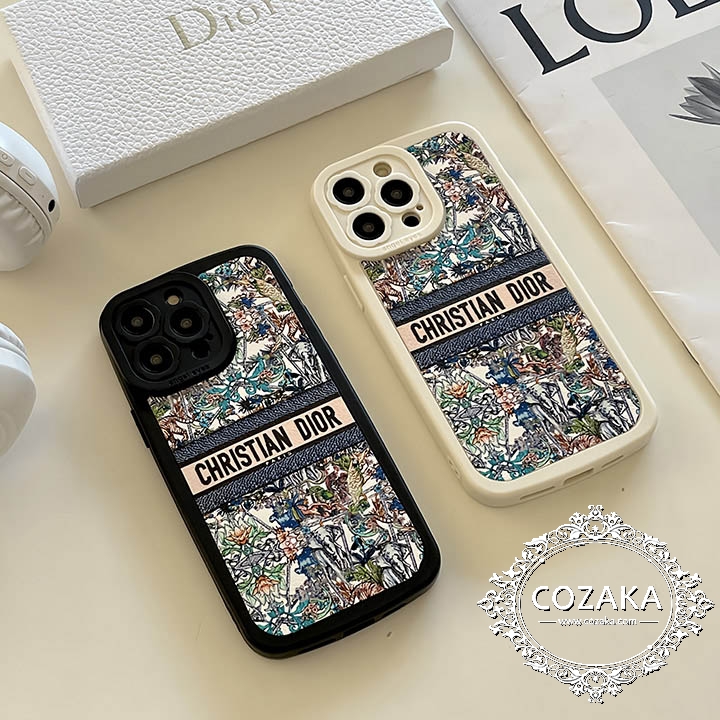 iphone 15 ケース シリコン dior風