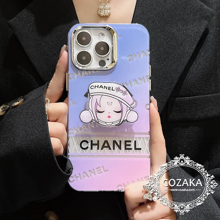 アイフォン 13 ケース ブランケット chanel風