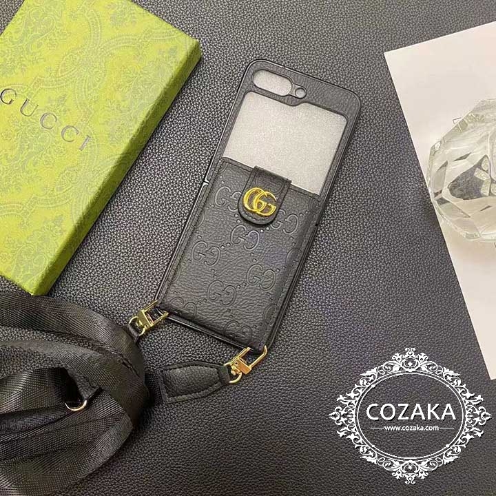 グッチ gucci ブランドロゴ galaxy ZFold4 