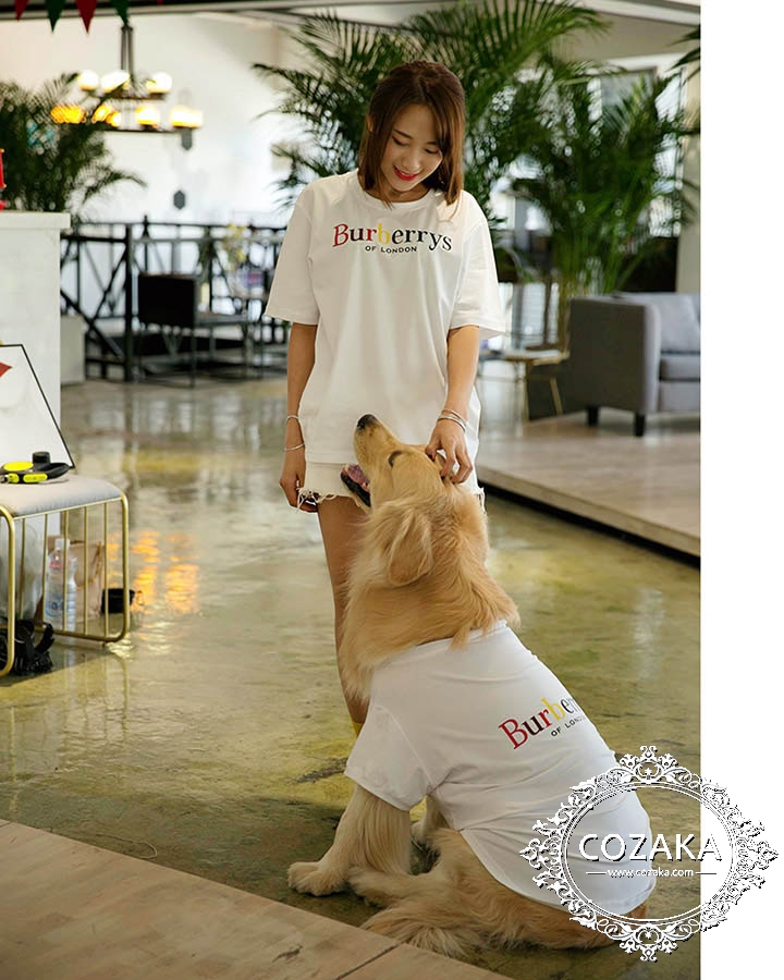 犬用品 犬TシャツBurberry