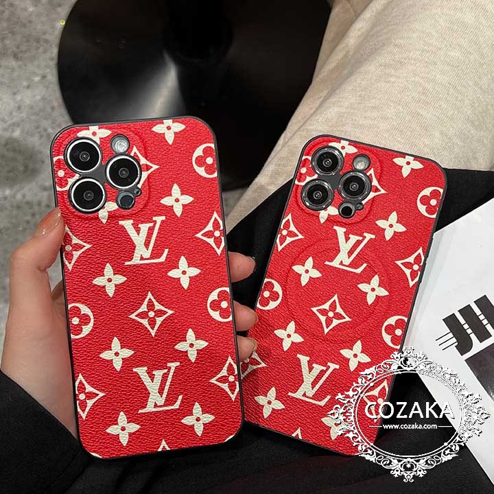 iphone 15 スマホケース レザー vuitton