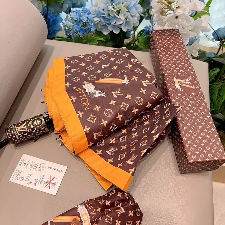 Louis Vuitton 折りたたみ傘 自動開閉　日傘 晴雨兼用